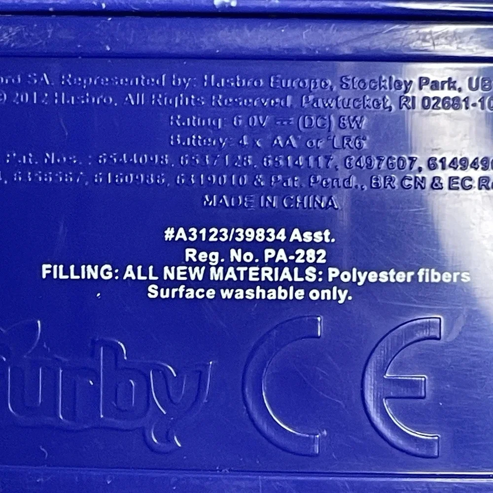Hasbro Furby 2012 Boom Starry Night Blue And Yellow NOT TESTED